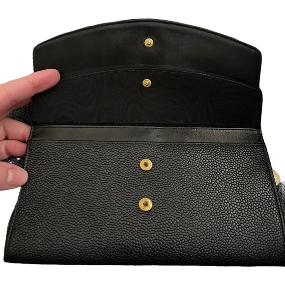 Chanel Timeless CC Black Leather Wallet - Picture 3 of 13